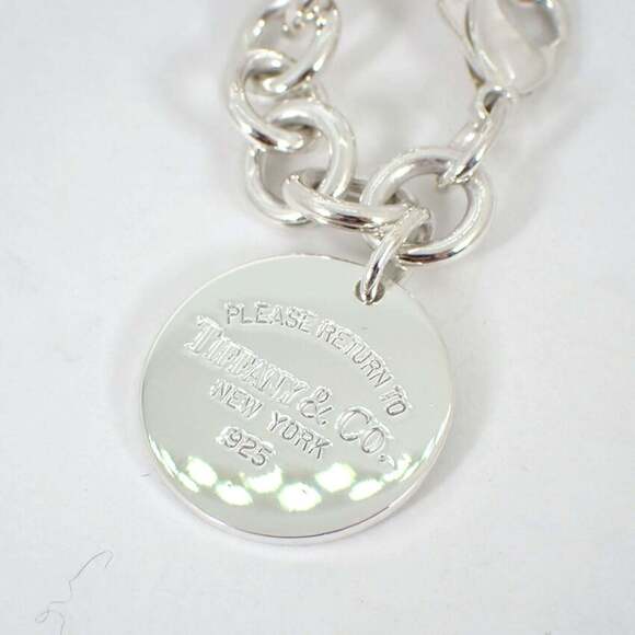 TIFFANY Authentic Silver Charm Bracelet - Picture 4 of 8